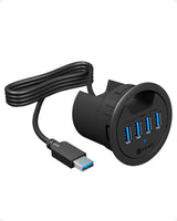 Tischeinbau-USB-Hub (IB-HUB1403)