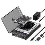 Klon- und DockingStation für M.2 NVMe SSD und 2,5"/3,5" SATA SSD/HDD