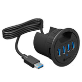 4 Port Tisch-Hub mit USB Type-A Anschluss